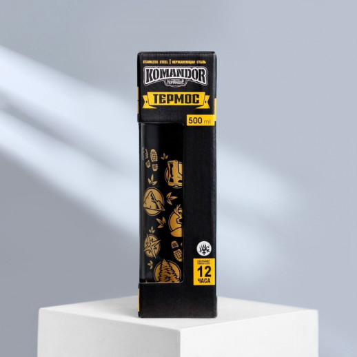 Термос «Туризм», 500 мл, сохраняет тепло 6-12 ч