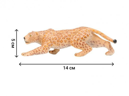 Набор фигурок животных MASAI MARA MM201-007 серии "Мир диких животных": Семья ягуаров, 6 пр.