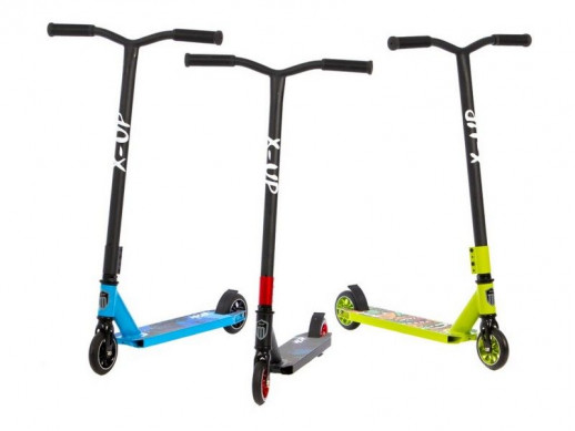 Самокат двухколесный трюковой X-UP (чёрный)