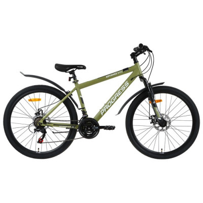 Велосипед 26" PROGRESS Advance Disc RUS, цвет хаки, р. 19"