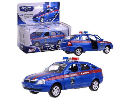 Машина Autotime "LADA PRIORA" следственный комитет 1:36