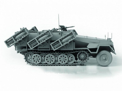 Сборная модель ZVEZDA Немецкий БТР с пусковыми установками Sd.Kfz.251/1 Ausf.B "Ханомаг", 1/35