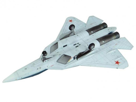 Сборная модель ZVEZDA СУ-57 опытный образец самолета, 1/72