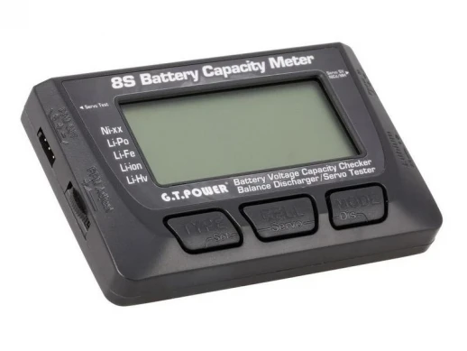 Измеритель емкости Li-Po аккумуляторов 8S G.T.Power