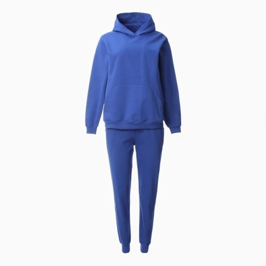 Комплект женский (фуфайка/брюки) НАЧЁС, цвет синий