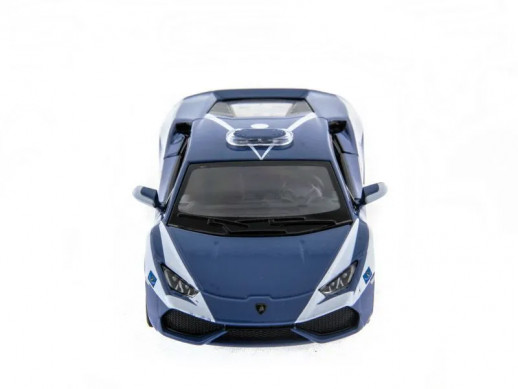 Машина Kinsmart Lamborghini Huracan (Police) инерция (1/12шт.) 1:36 б/к