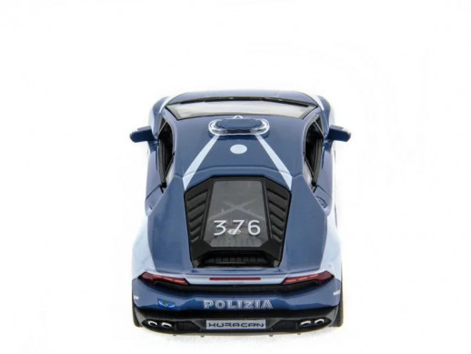 Машина Kinsmart Lamborghini Huracan (Police) инерция (1/12шт.) 1:36 б/к