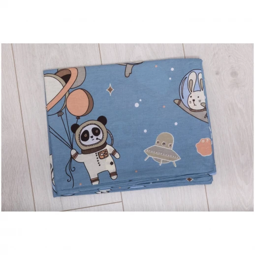 Комплект постельного белья ВОМБАТИК Classic Collection Космонавты 3 в 1 (17 предметов)