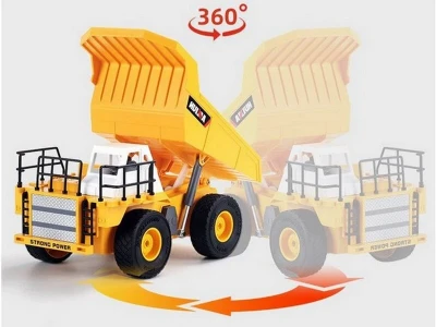 Радиоуправляемый карьерный самосвал HUI NA TOYS 2.4G 6CH дальность 8 м 1/24 RTR