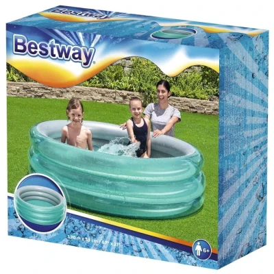 Бассейн надувной «Металлик», 170 х 53 см, от 6 лет, 51042 Bestway