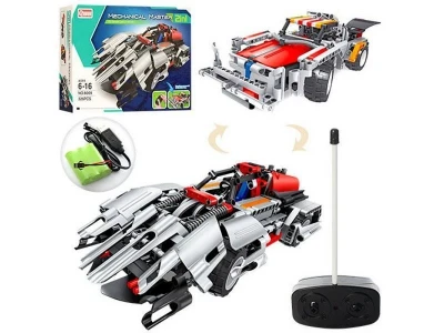 Р/У конструктор Qihui Mechanical Master 2 в 1 Спорткары (326 деталей)