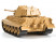 Сборная модель ZVEZDA Немецкий танк "Королевский тигр" (сборка без клея), 1/72