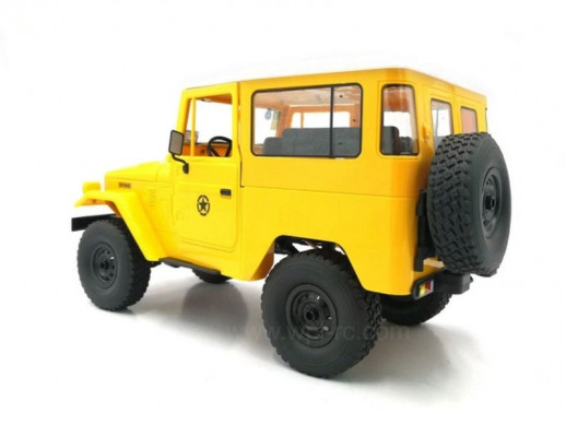 Радиоуправляемая машина WPL японский внедорожник FJ40 (желтая) 4WD 2.4G 1/16 RTR
