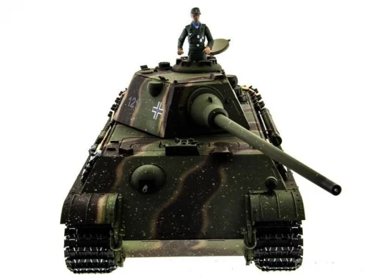 Р/У танк Taigen 1/16 Panther type F Германия HC версия, башня на 360, подшипники в ред., V3 2.4G RTR