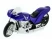 Мотоцикл Motormax 1:18 BMW и Kawasaki  в ассортименте 76201 в/к