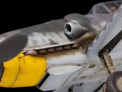 Сборная модель ZVEZDA Немецкий истребитель Мессершмитт BF-109G6, 1/48