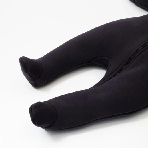 Комбинезон с капюшоном Крошка Я, BASIC LINE, тёмно-серый