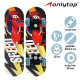 Скейтборд детский ONLYTOP SPEED, 43х12 см, колёса PVC 50 мм, пластиковая рама