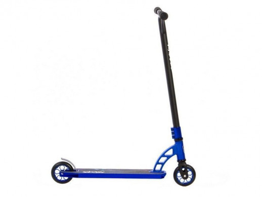 Самокат двухколесный трюковой WHEEZE (синий)