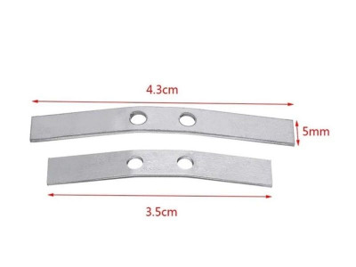 Комплект листовых рессор WPL (4 шт длинные + 4 шт короткие) для B14,B24,B16,B36