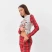 Пижама новогодняя женская KAFTAN "X-mas", цвет белый/красный