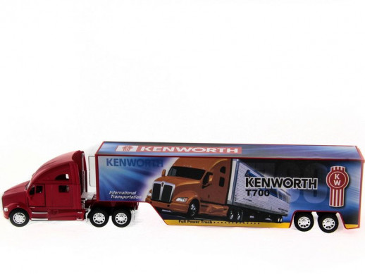 Машина Kinsmart 1:40 Keworth T700 инерция  в/к