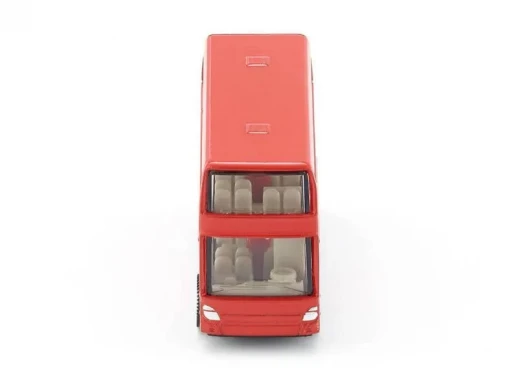 Автобус Siku 1321 двухэтажный 1/87, 7.2 см, красный