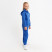 Костюм детский (худи, брюки) MINAKU: Basic Line KIDS, oversize, цвет синий, рост 122