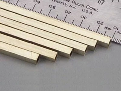 KS трубка латунная квадратная 300х2х2х0,45мм (2шт.)