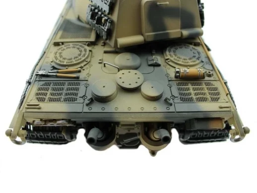 Р/У танк Torro King Tiger (башня Henschel) 1/16 2.4G, ВВ-пушка, деревянная коробка