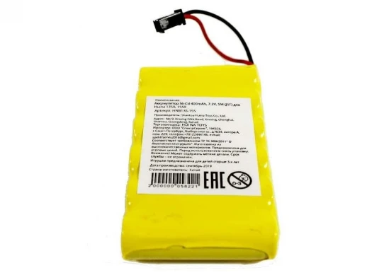 Аккумулятор Ni-Cd 400mAh, 7.2V, SM для Huina 1560, 1571