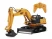 Радиоуправляемый экскаватор HUI NA TOYS 2.4G 11CH 1/16 RTR