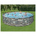 Бассейн каркасный Power Steel, 610 x 132 см, фильтр-насос, тент, лестница, 56883 Bestway