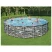 Бассейн каркасный Power Steel, 610 x 132 см, фильтр-насос, тент, лестница, 56883 Bestway