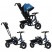 Велосипед трёхколёсный Micio Classic Air, надувные колёса 10"/8, цвет синий