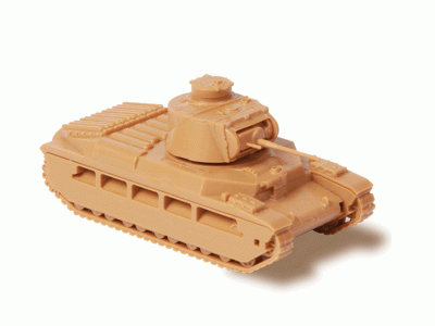 Сборная модель ZVEZDA Британский средний танк "Матильда II", 1/100