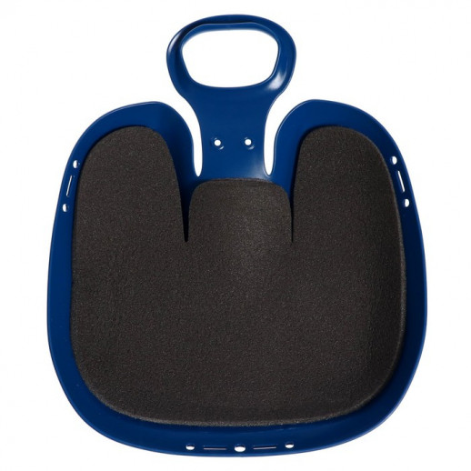 Санки-ледянки «Вираж», с мягкой сидушкой, 39×37×14 см, МИКС