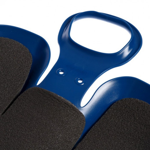 Санки-ледянки «Вираж», с мягкой сидушкой, 39×37×14 см, МИКС