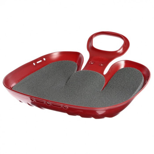 Санки-ледянки «Вираж», с мягкой сидушкой, 39×37×14 см, МИКС