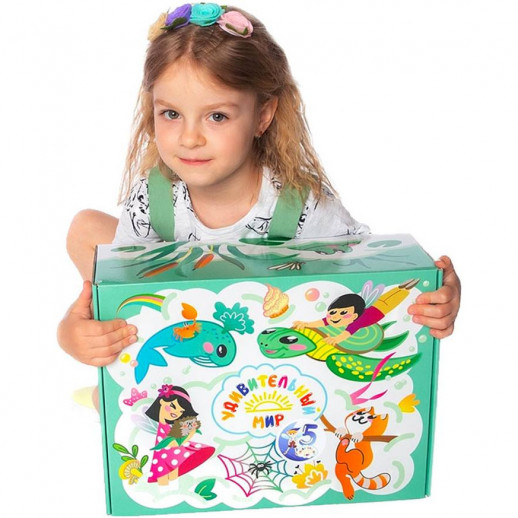Развивающий набор для детей на возраст 5 лет 3 месяца УДИВИТЕЛЬНЫЙ МИР 05/03 Б