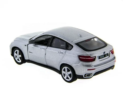 Машина Kinsmart 1:38 BMW X6 инерция (1/12шт.) б/к
