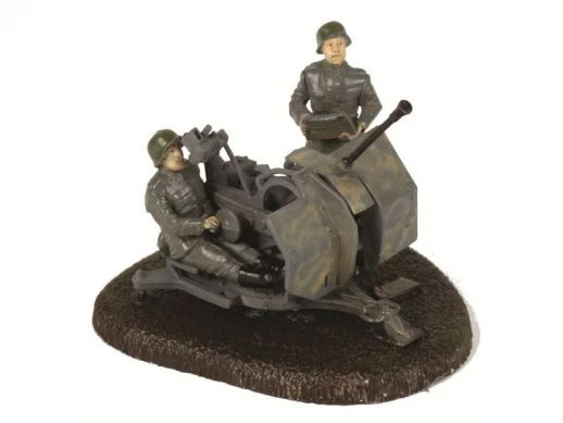 Сборные солдатики ZVEZDA Немецкое 20-мм зенитное орудие FLAK-38 с расчетом, 1/72