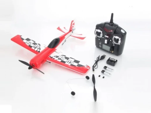 Р/У самолет WlToys Su-26 6-ти осевой гироскоп 4Ch 2.4G RTF