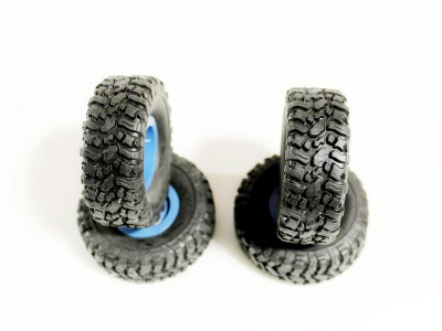 Колесо в сборе WPL (4 шт) для моделей B-14, B-24, C-14, C-24