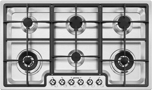 Встраиваемые газовые панели SMEG SMEG Classica PGF96