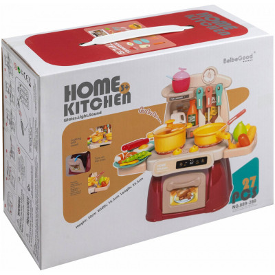 Игровой набор ГЛАВИГРУШКА GS 3009 27 предметов розовый