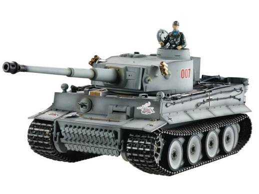 P/У танк Taigen 1/16 Tiger 1 (ранняя версия) HC, башня на 360, подшипники в ред., откат ствола