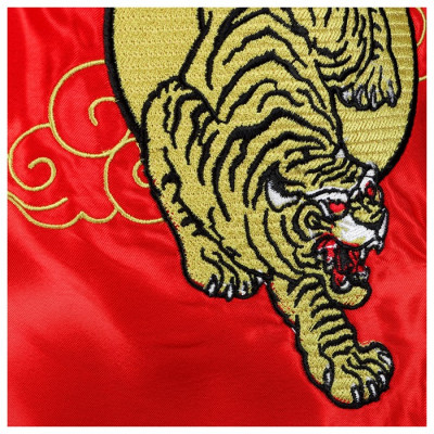 Шорты для тайского бокса FIGHT EMPIRE, р. L, цвет красный