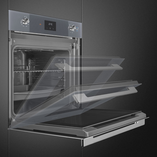Встраиваемая электрическая духовка SMEG SMEG Linea SO6100S2S