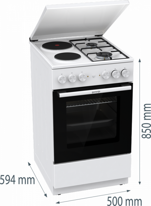 Комбинированная плита Gorenje Gorenje GK5A12WG